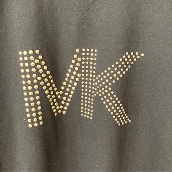 NWT Michael Kors Long Sleeve Black Top Small - Picture 8 of 10